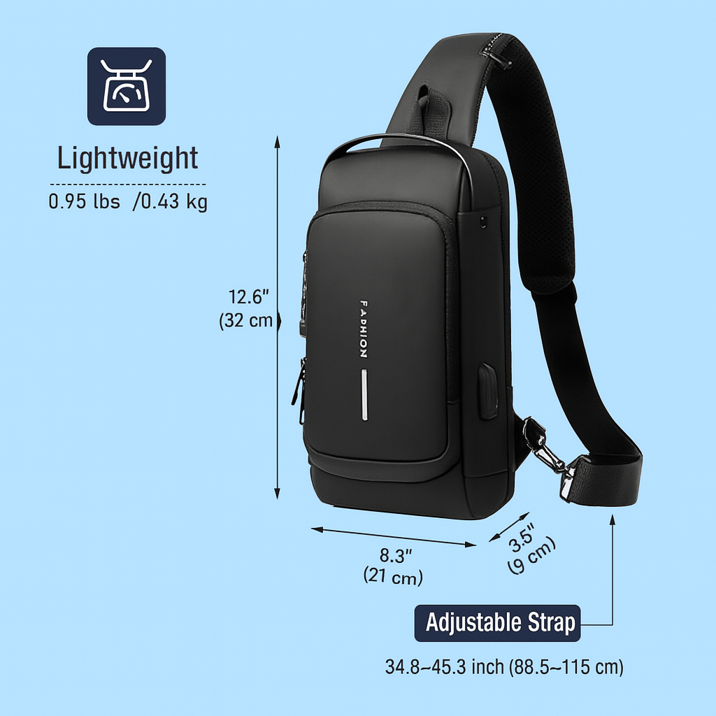 Sling Bag for Men & Women